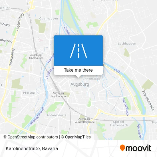 Карта Karolinenstraße