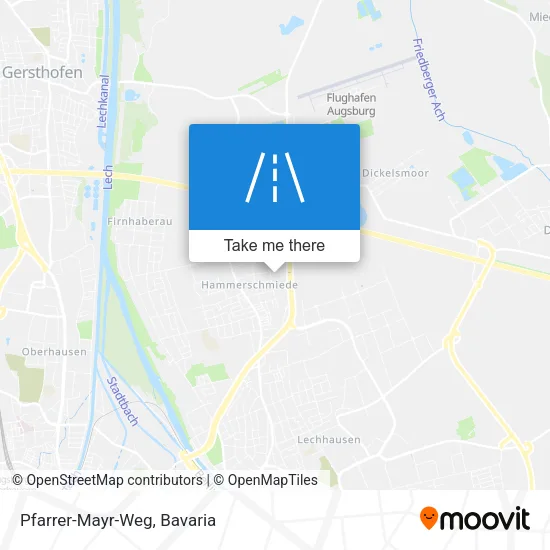 Карта Pfarrer-Mayr-Weg