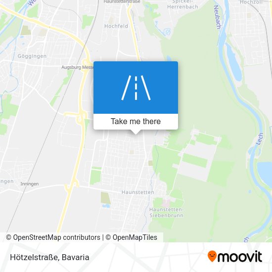 Hötzelstraße map