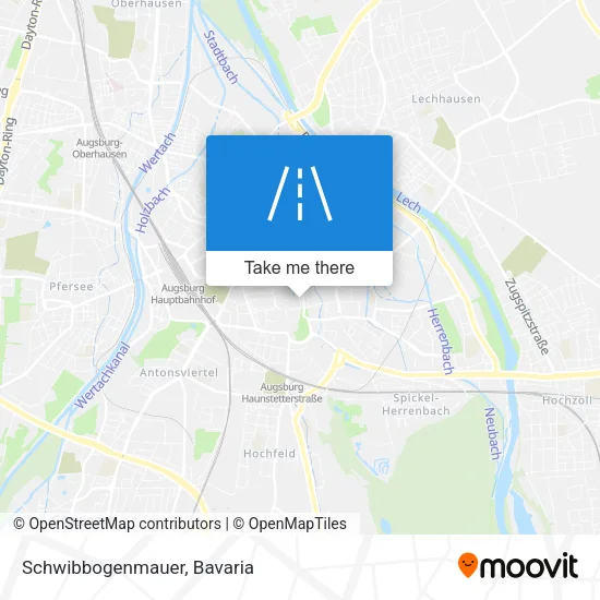 Карта Schwibbogenmauer