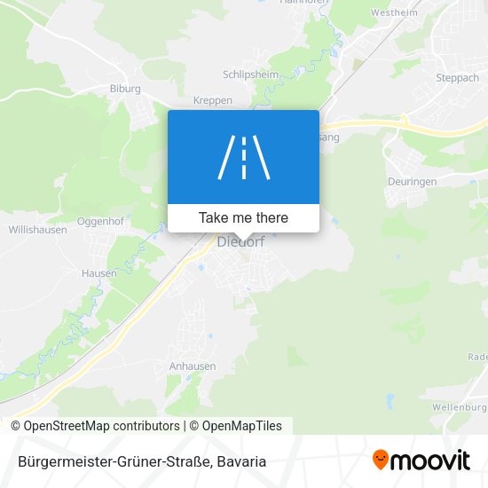 Bürgermeister-Grüner-Straße map