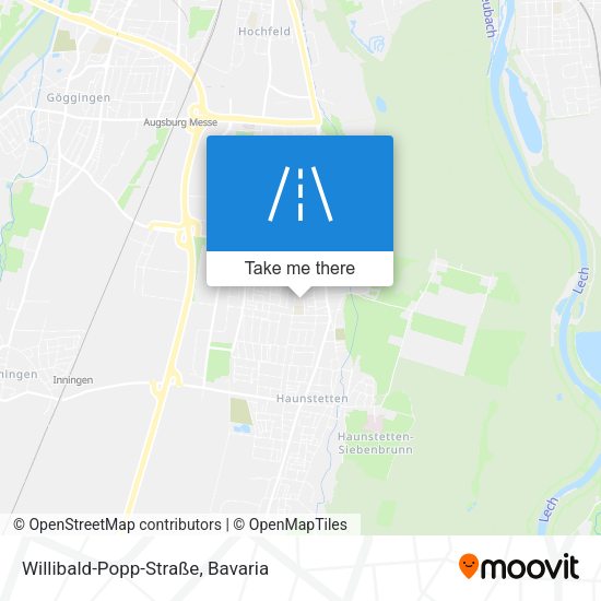 Willibald-Popp-Straße map