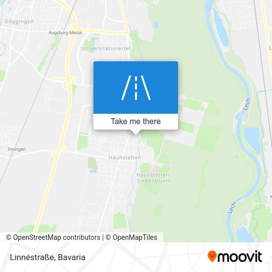 Linnéstraße map