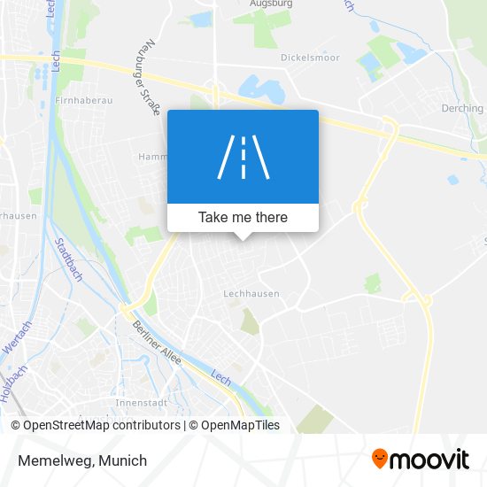 Memelweg map