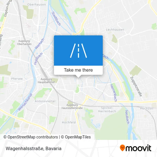 Карта Wagenhalsstraße