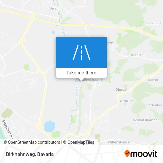 Карта Birkhahnweg