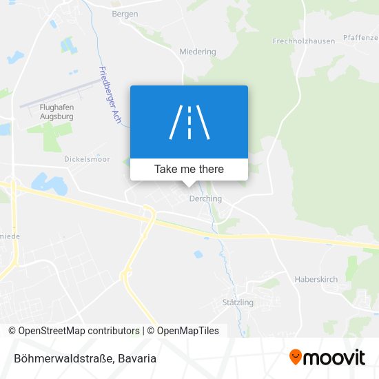 Böhmerwaldstraße map