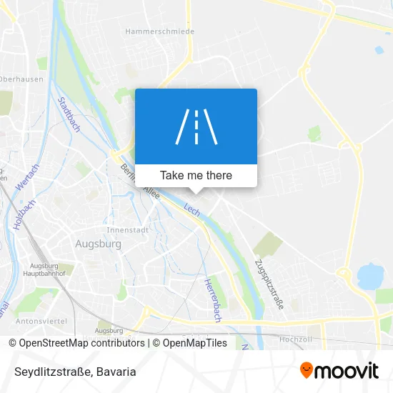 Карта Seydlitzstraße
