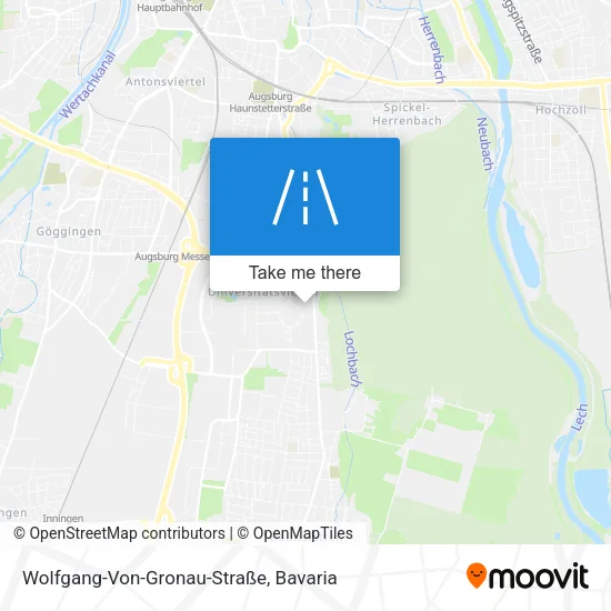 Карта Wolfgang-Von-Gronau-Straße