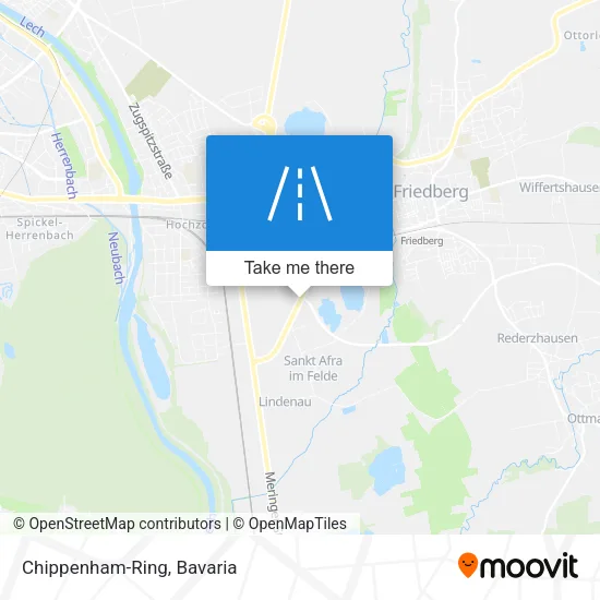 Карта Chippenham-Ring