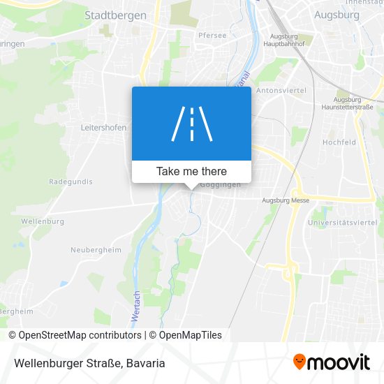 Wellenburger Straße map