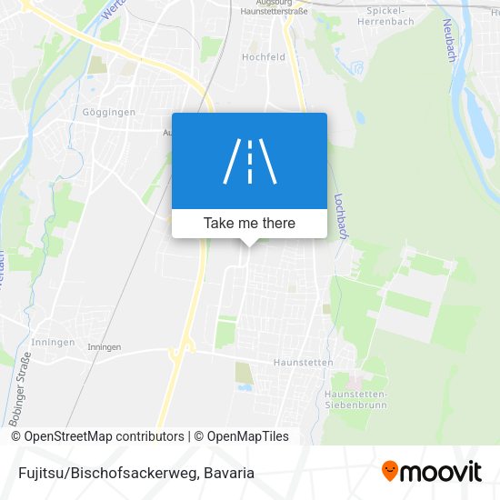 Fujitsu/Bischofsackerweg map