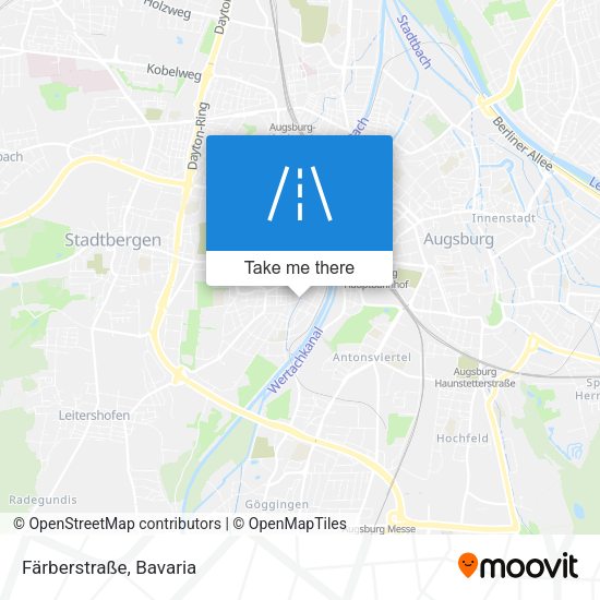 Färberstraße map