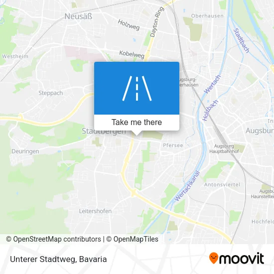 Карта Unterer Stadtweg