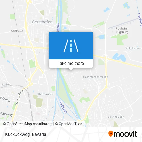 Карта Kuckuckweg