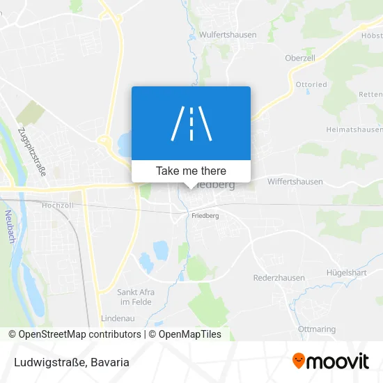 Карта Ludwigstraße
