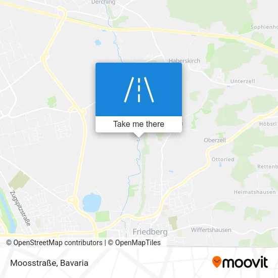 Moosstraße map