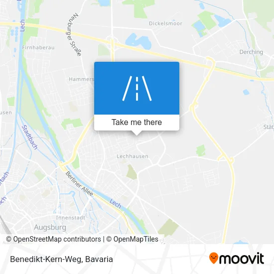 Карта Benedikt-Kern-Weg