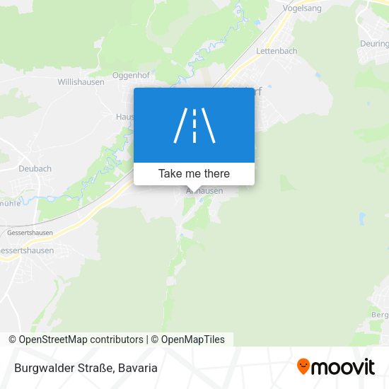 Burgwalder Straße map