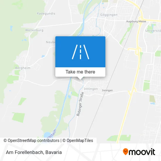 Карта Am Forellenbach