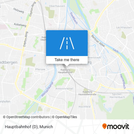 Hauptbahnhof (D) map