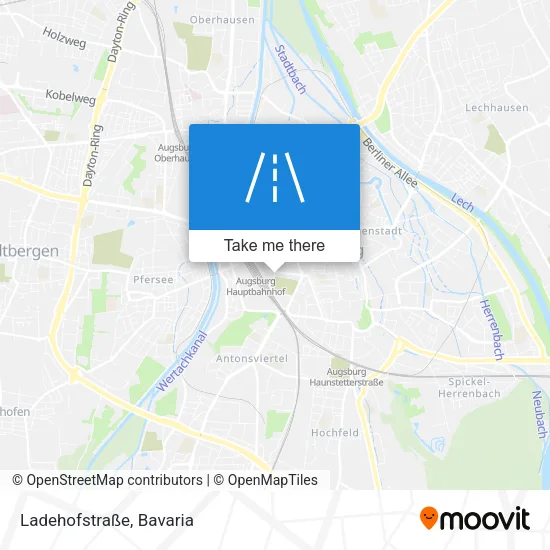 Ladehofstraße map