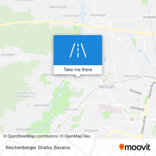 Reichenberger Straße map