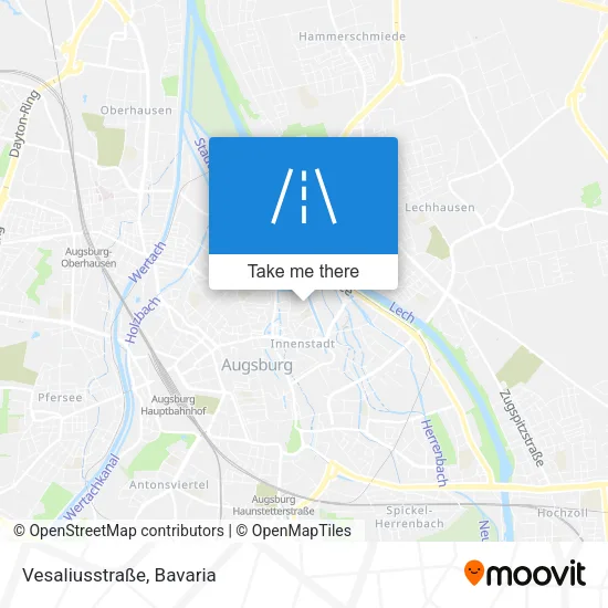 Карта Vesaliusstraße
