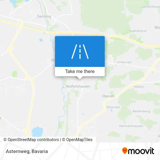 Карта Asternweg