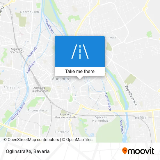 Карта Öglinstraße