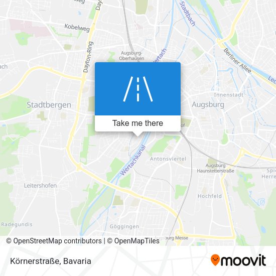 Körnerstraße map