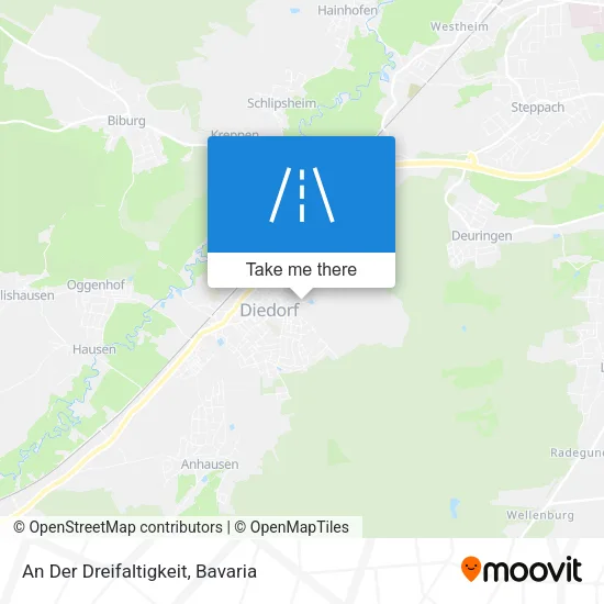 Карта An Der Dreifaltigkeit