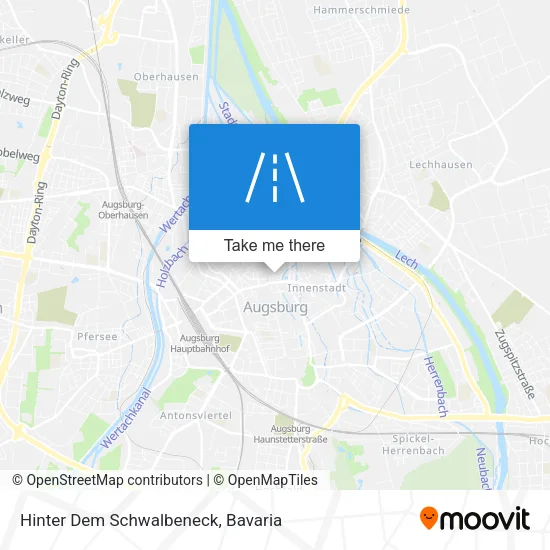 Карта Hinter Dem Schwalbeneck