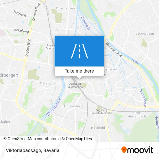 Карта Viktoriapassage