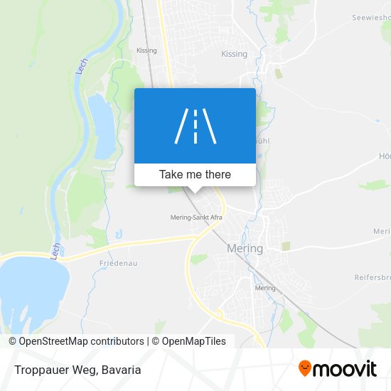 Карта Troppauer Weg
