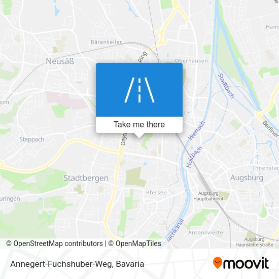 Annegert-Fuchshuber-Weg map