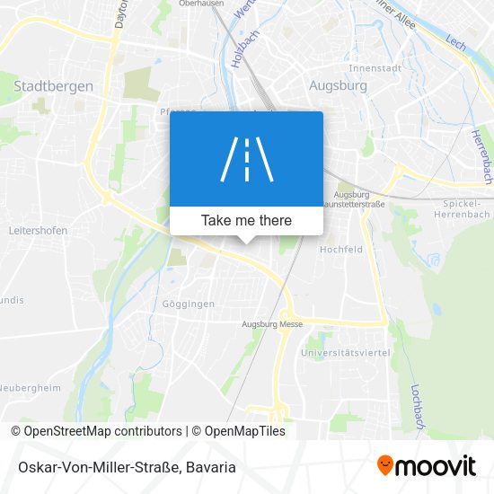 Oskar-Von-Miller-Straße map