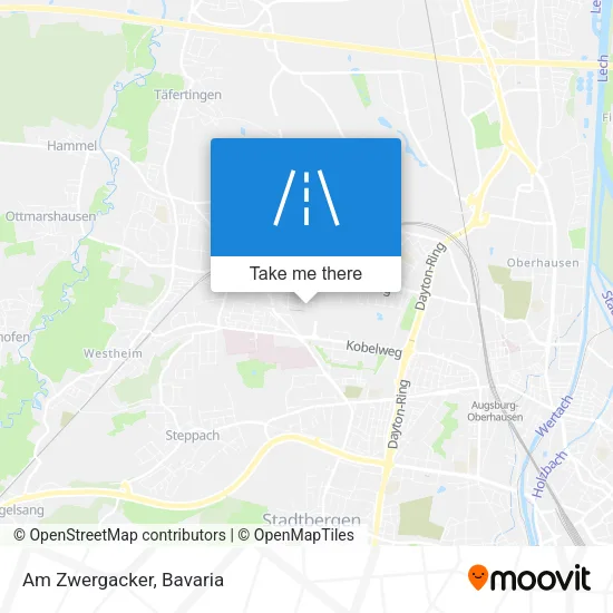 Карта Am Zwergacker