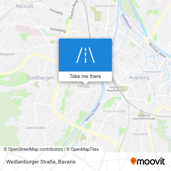 Weißenburger Straße map