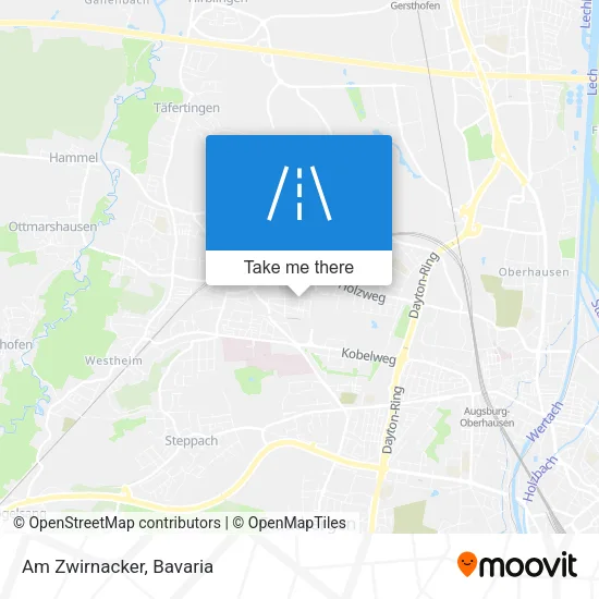 Карта Am Zwirnacker
