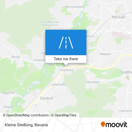 Карта Kleine Siedlung