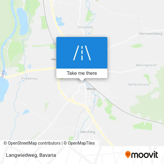 Карта Langwiedweg