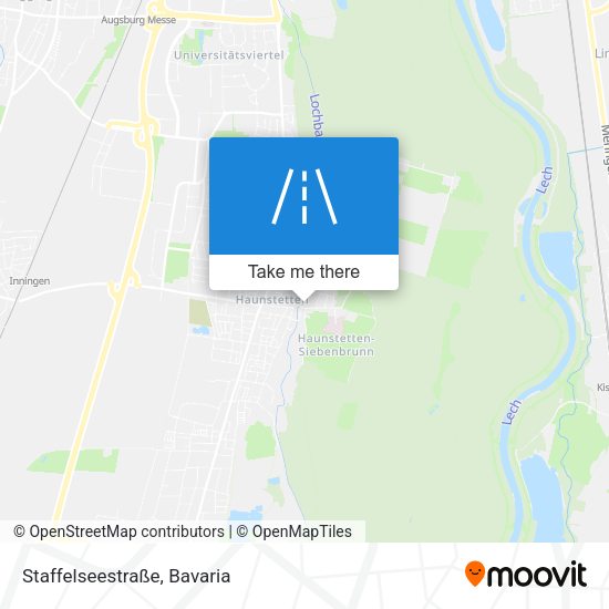 Staffelseestraße map