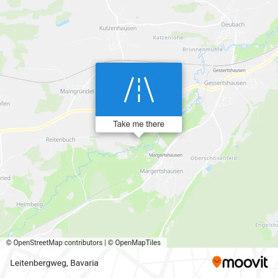 Карта Leitenbergweg