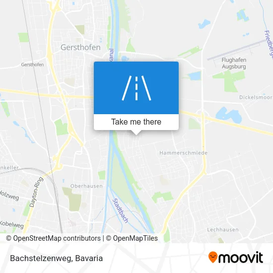 Карта Bachstelzenweg