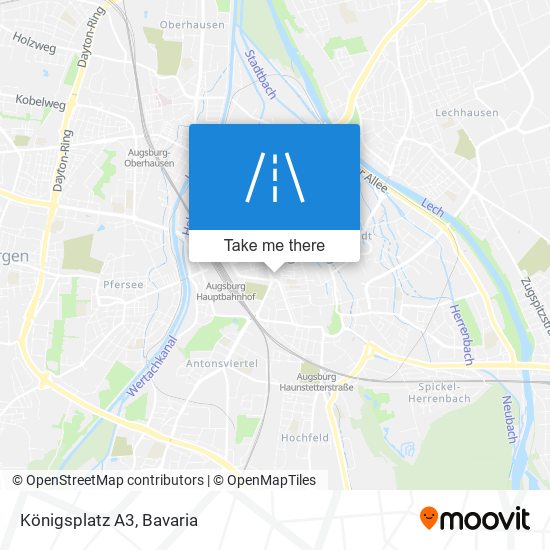 Königsplatz A3 map