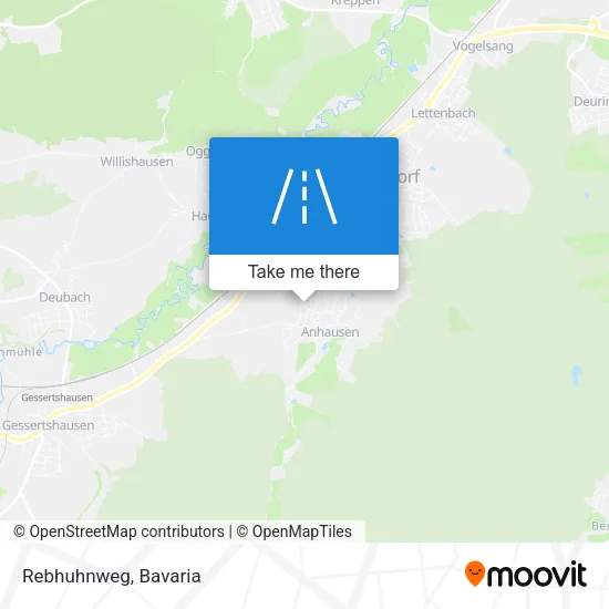 Карта Rebhuhnweg