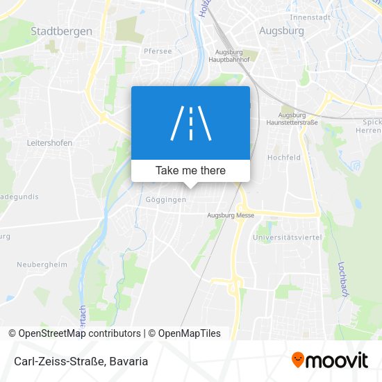 Carl-Zeiss-Straße map