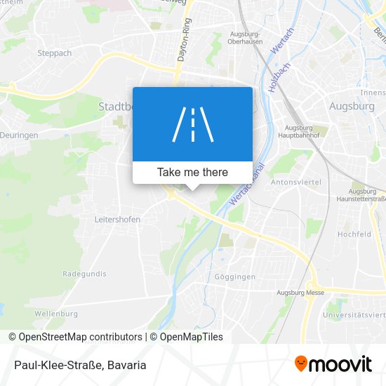 Paul-Klee-Straße map