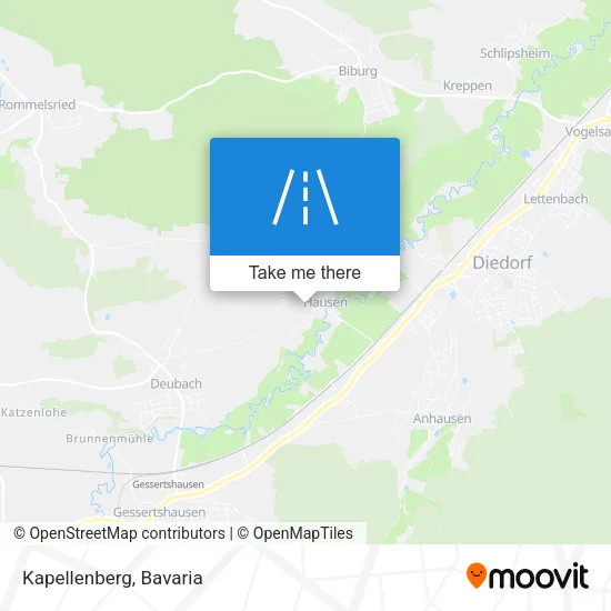 Карта Kapellenberg